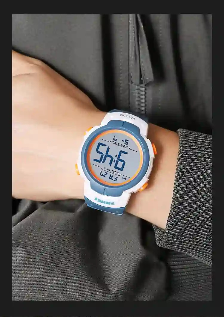 SKMEI Men Sports Army Watch Digital Watches Big Dial Luminous Waterproof Clock Military Electronic Wristwatches Orologi Digitali