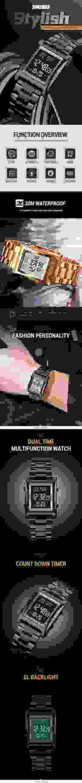 SKMEI Simple Sports Wristwatches Outdoor Watch For Men Women Fashion Alarm Clock Chrono Waterproof Digital Watches reloj hombre