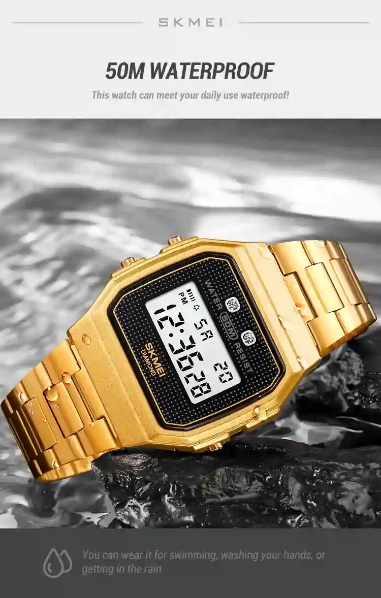SKMEI Sports Digital Watch For Men Women Casual Electronic Watch Count Down Timer Waterproof Chrono Wristwatch Relogio Masculino