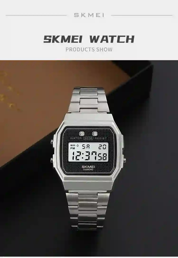 SKMEI Sports Digital Watch For Men Women Casual Electronic Watch Count Down Timer Waterproof Chrono Wristwatch Relogio Masculino