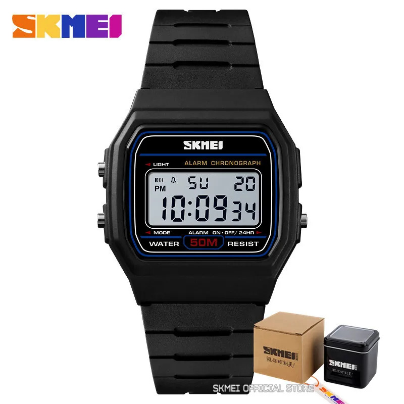 black with box