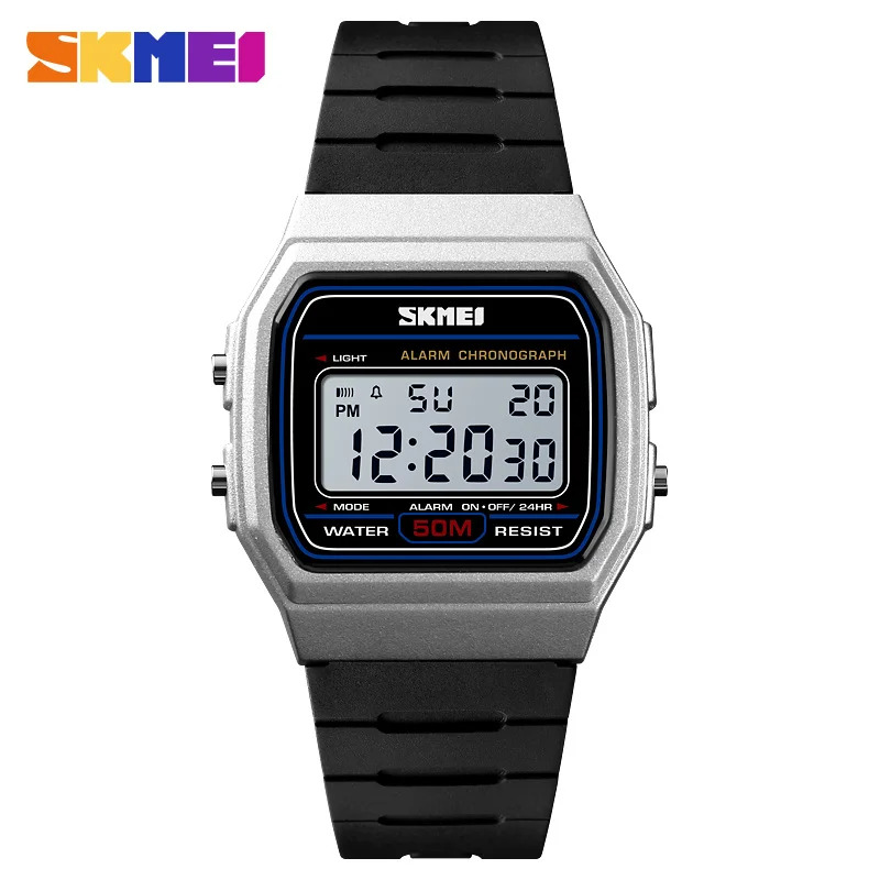 Silver watch