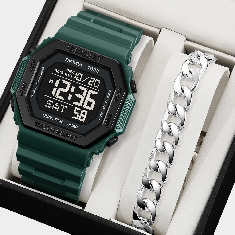 green black