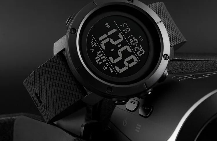 SKMEI 5Bar Waterproof Electronics Watches Sports Wristwatch For Men Fashion Business Alarm Clock Digital Watch Relogio Masculino