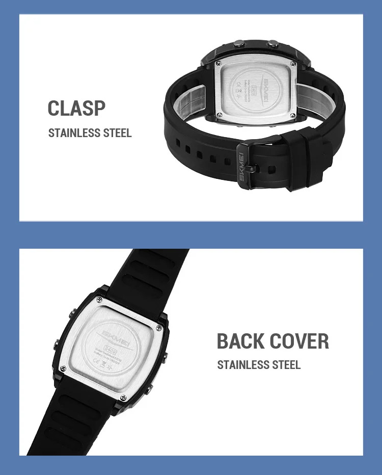 SKMEI Casual Waterproof Electronics Watches Sports Digital Wristwatches For Mens Women Chrono Multifunctional Watch Reloj Hombre