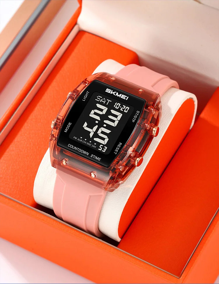 SKMEI Casual Waterproof Electronics Watches Sports Digital Wristwatches For Mens Women Chrono Multifunctional Watch Reloj Hombre
