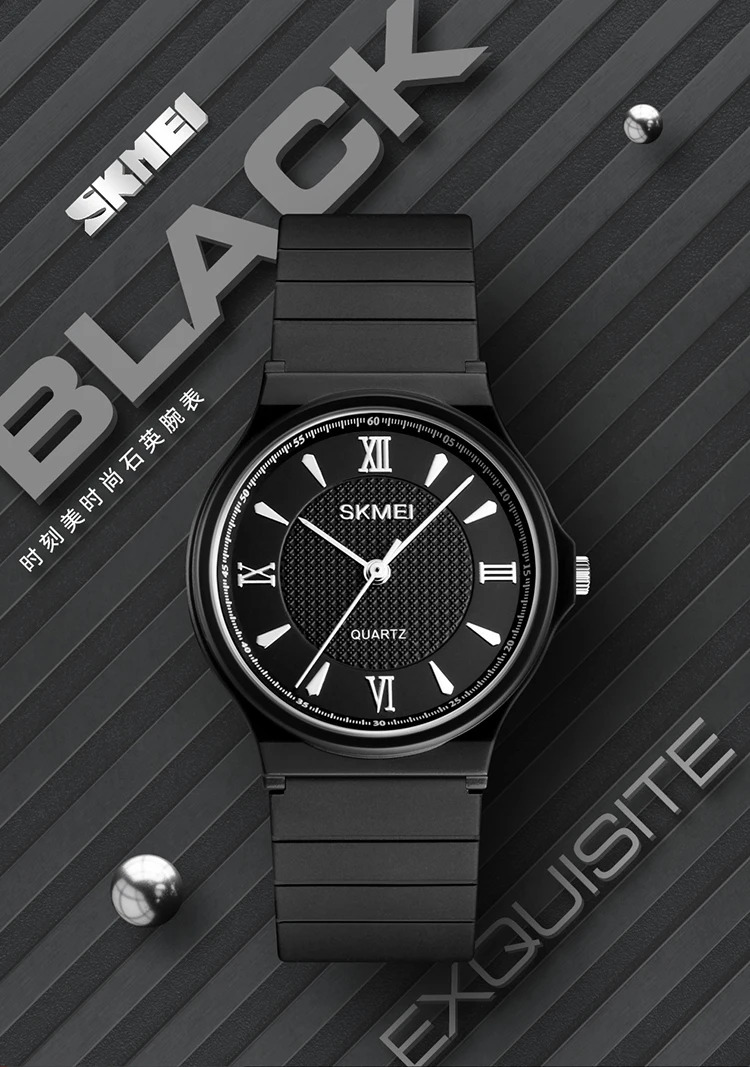 SKMEI Fashion Elegant Quartz Watches For Women Casual Simple Luxury Wristwatches 3Bar Waterproof Time Female Watch Reloj Mujer