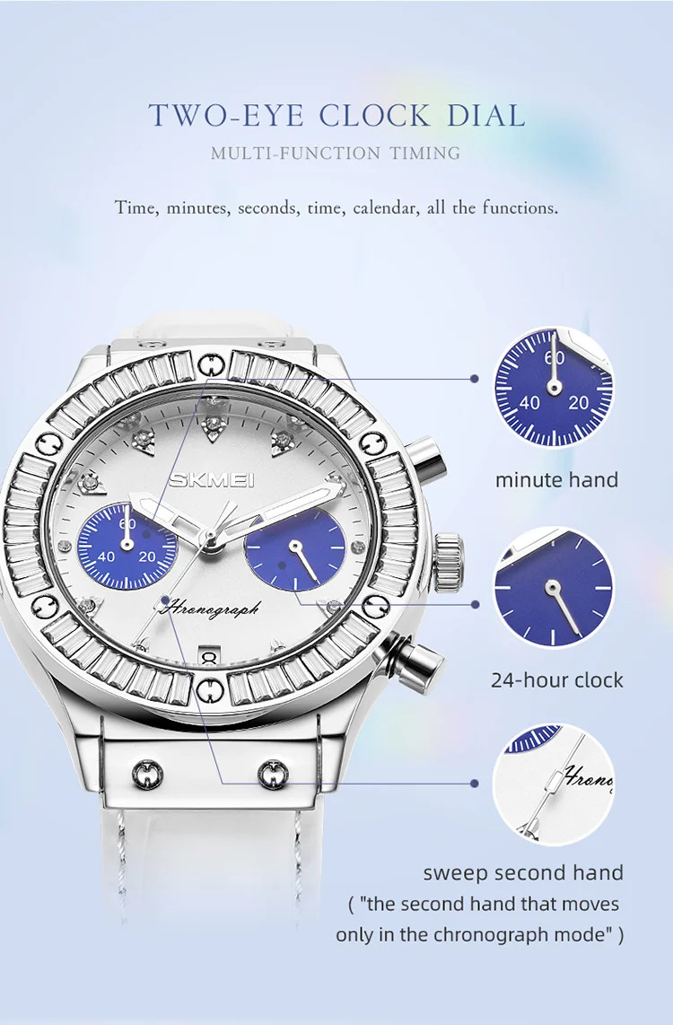 SKMEI Fashion Male Wristwatches Calendar Waterproof Watches Top Brands Luxury Movement Quartz Watch For Mens Women Reloj Hombre