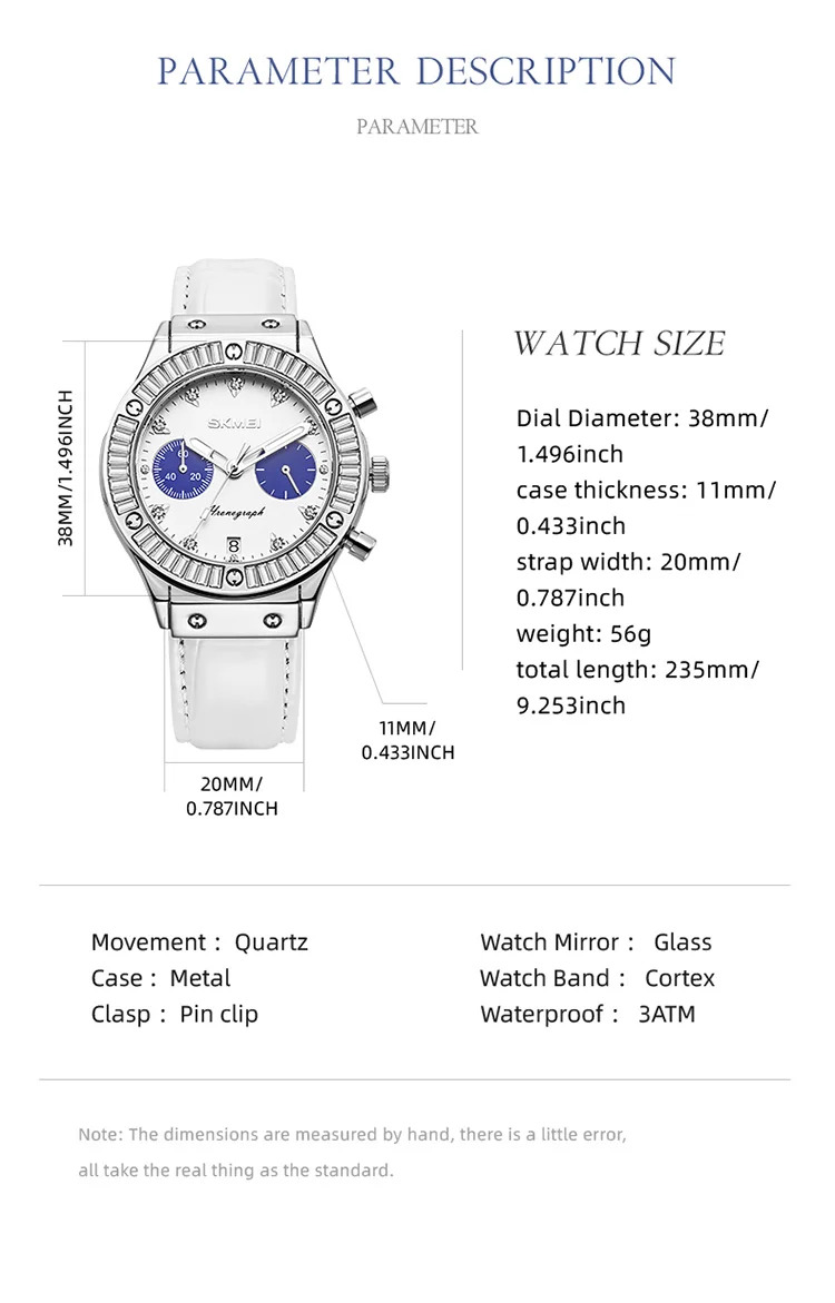 SKMEI Fashion Male Wristwatches Calendar Waterproof Watches Top Brands Luxury Movement Quartz Watch For Mens Women Reloj Hombre