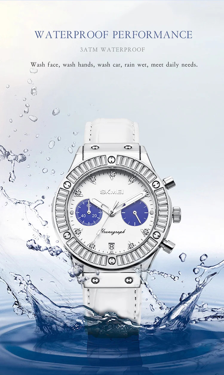 SKMEI Fashion Male Wristwatches Calendar Waterproof Watches Top Brands Luxury Movement Quartz Watch For Mens Women Reloj Hombre