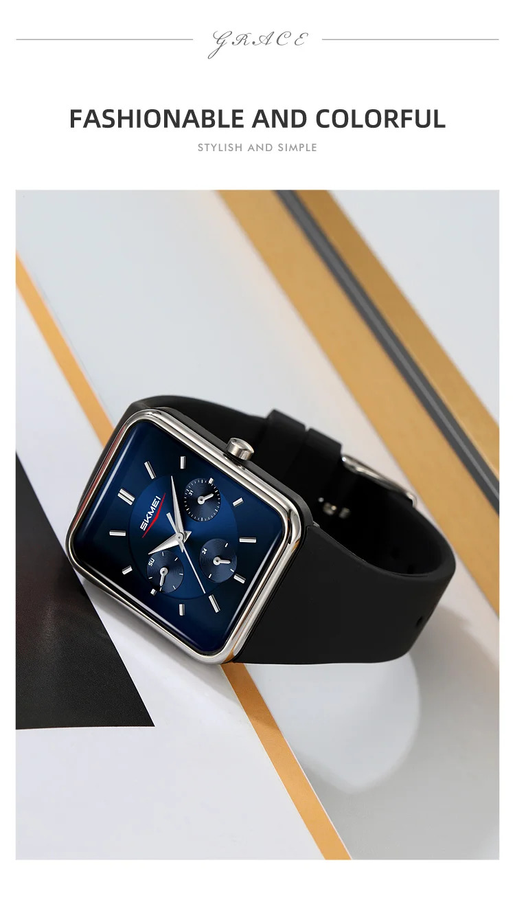 SKMEI Luxury Movement Quartz Watch For Men Women Business Date Week Wristwatch Fashion Design Waterproof Time Watch Reloj Hombre