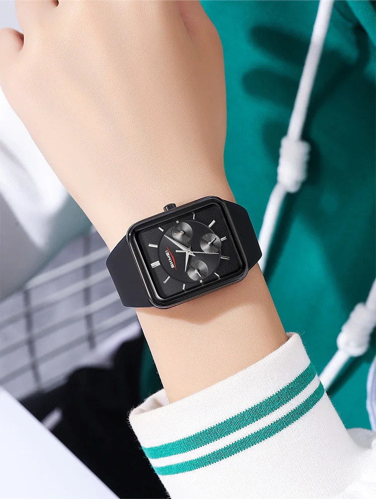 SKMEI Luxury Movement Quartz Watch For Men Women Business Date Week Wristwatch Fashion Design Waterproof Time Watch Reloj Hombre