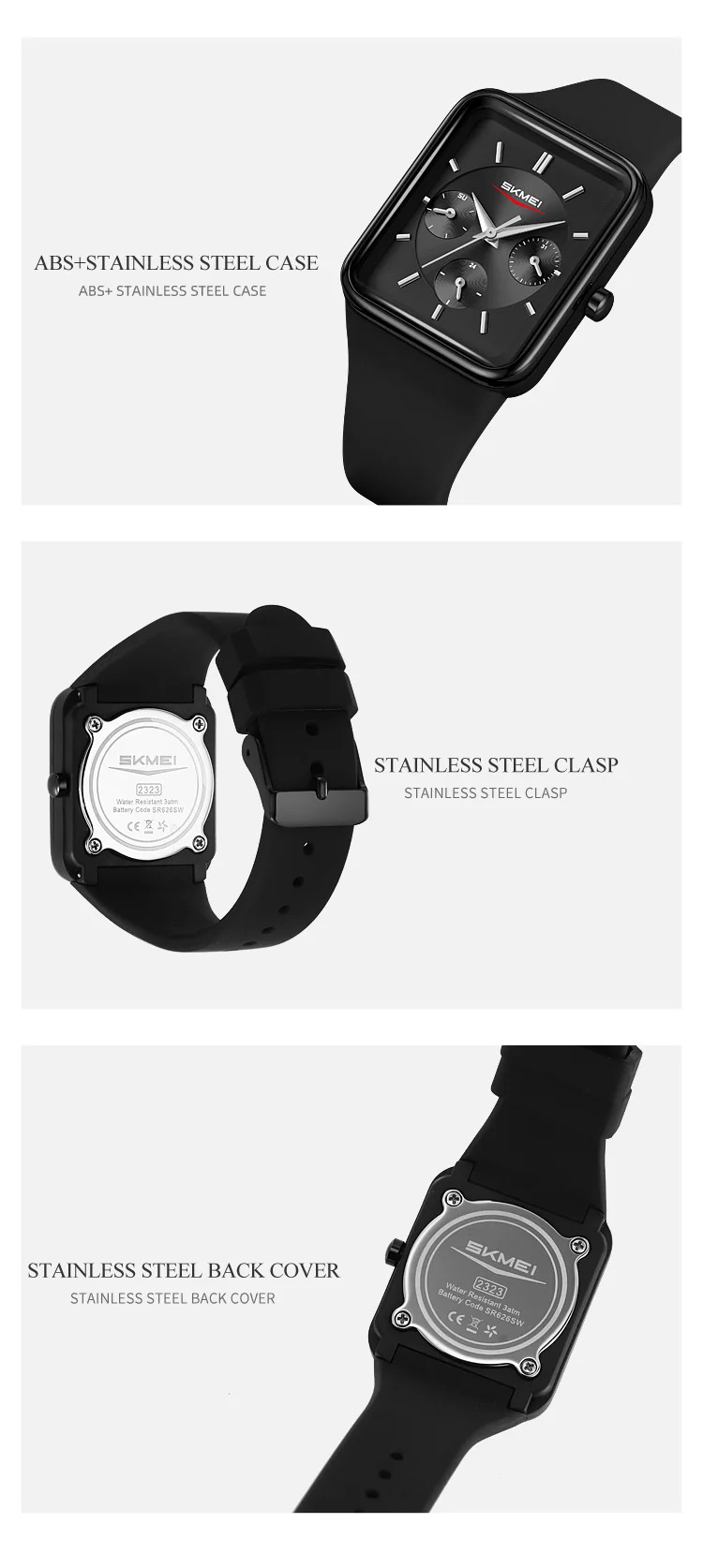 SKMEI Luxury Movement Quartz Watch For Men Women Business Date Week Wristwatch Fashion Design Waterproof Time Watch Reloj Hombre