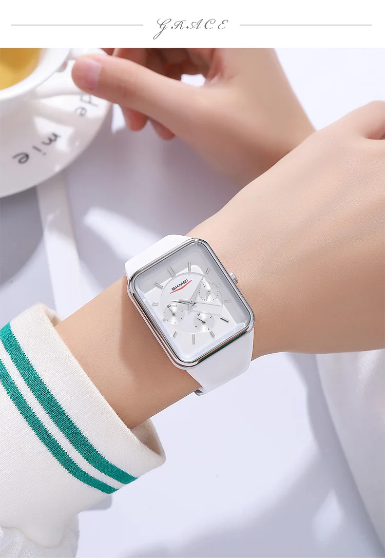 SKMEI Luxury Movement Quartz Watch For Men Women Business Date Week Wristwatch Fashion Design Waterproof Time Watch Reloj Hombre