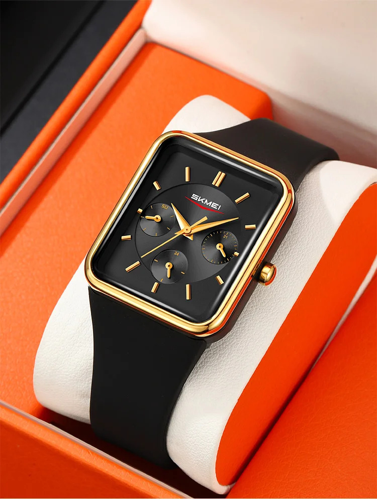 SKMEI Luxury Movement Quartz Watch For Men Women Business Date Week Wristwatch Fashion Design Waterproof Time Watch Reloj Hombre