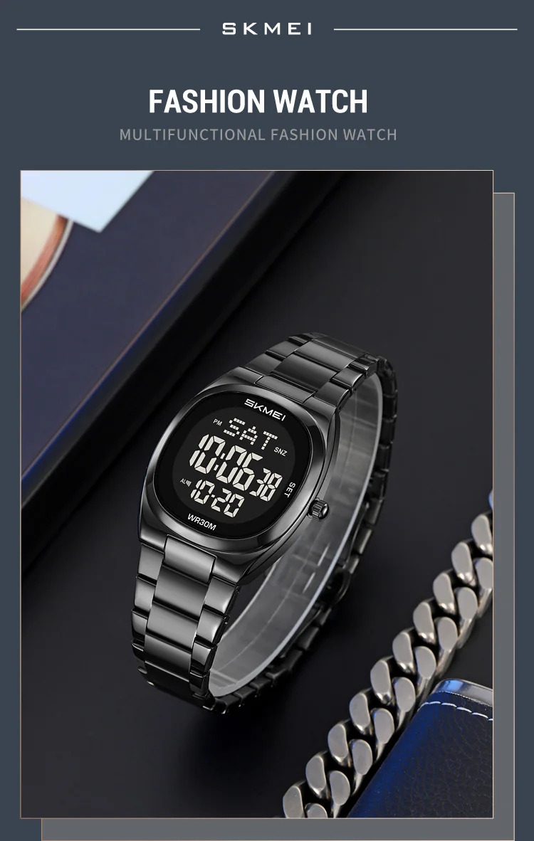 SKMEI Stopwatch Waterproof Electronics Watches Sport Digital Wristwatch For Men Women Students Alarm Military Watch Reloj Hombre