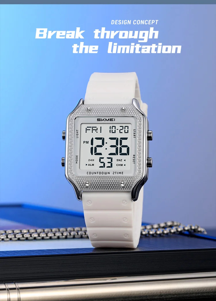 SKMEI Chrono Military Electronic Watch Alarm Sport Digital Wristwatch For Men Women Student Waterproof Date Watches Reloj Hombre