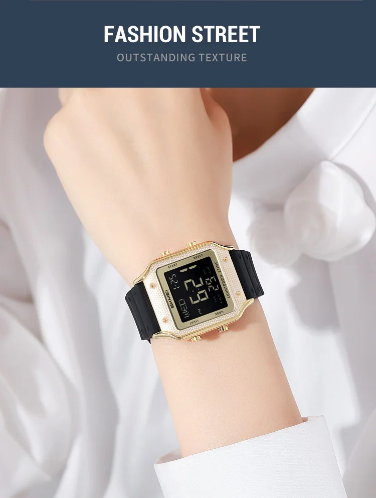SKMEI Chrono Military Electronic Watch Alarm Sport Digital Wristwatch For Men Women Student Waterproof Date Watches Reloj Hombre