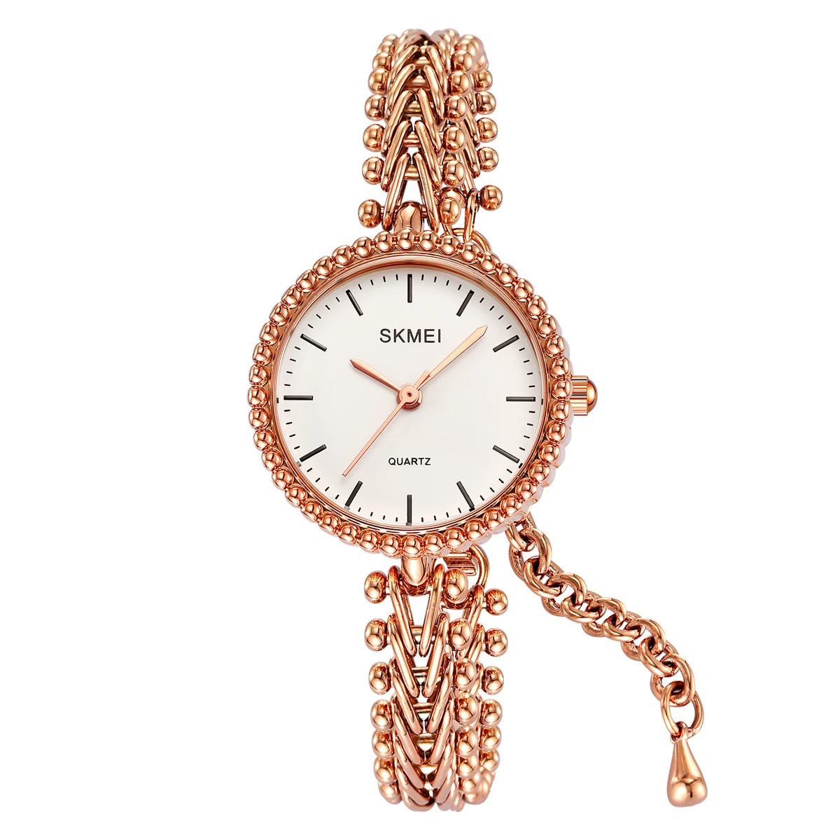 Rose gold White