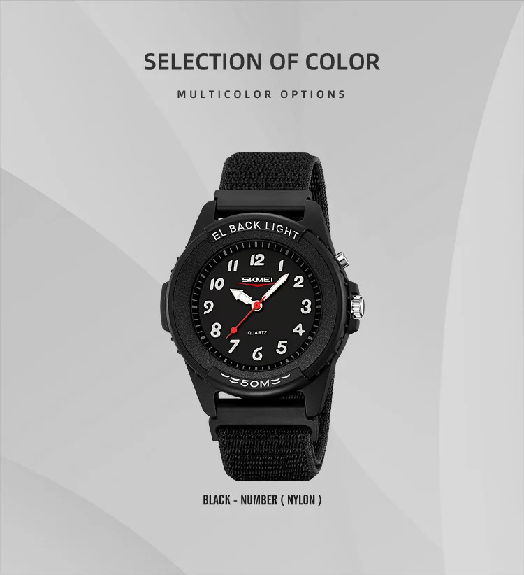 SKMEI Fashion Back Light Quartz Wristwatches For Men Women Students Teen Sports 5Bar Waterproof Watches Creative Outdoor Watch