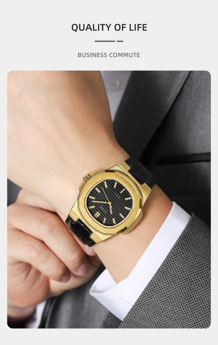 SKMEI Business Orologi Movement Quartz Watches Sports Watches For Men Women Waterproof Wristwatch Fashion Watch Horloges Mannen