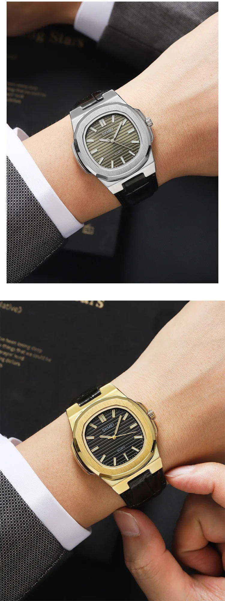 SKMEI Business Orologi Movement Quartz Watches Sports Watches For Men Women Waterproof Wristwatch Fashion Watch Horloges Mannen