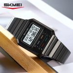Skmei 2448 Multifunctional Digital Sports Watch with Dual Time and Countdown Timer for Men (30M Waterproof)
