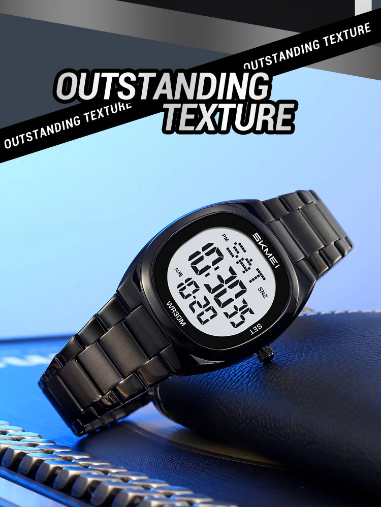 SKMEI Waterproof Electronics Watches Sport Digital Wristwatch For Men Women Students Alarm Military Stopwatch Watch Reloj Hombre