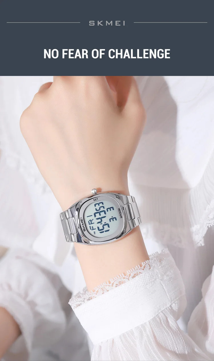 SKMEI Waterproof Electronics Watches Sport Digital Wristwatch For Men Women Students Alarm Military Stopwatch Watch Reloj Hombre