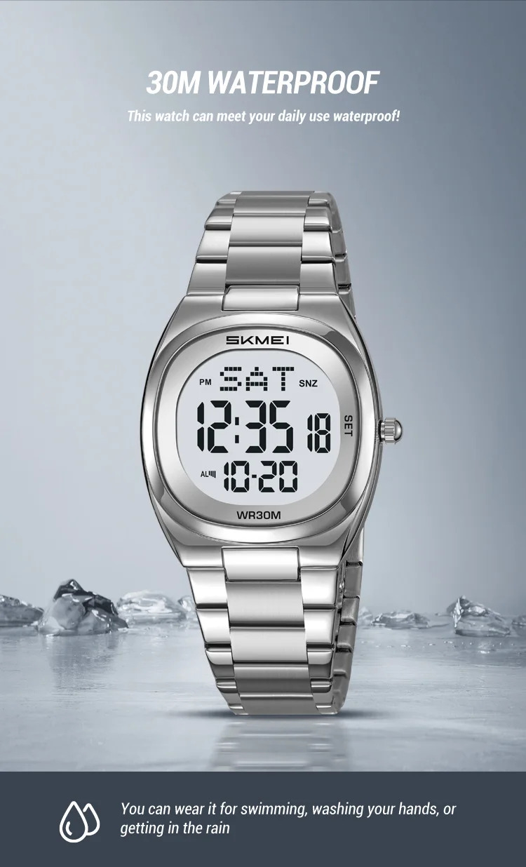 SKMEI Waterproof Electronics Watches Sport Digital Wristwatch For Men Women Students Alarm Military Stopwatch Watch Reloj Hombre