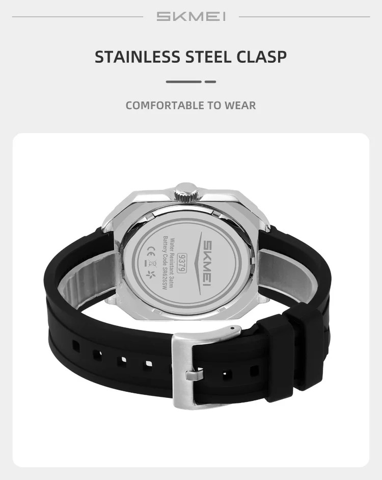 SKMEI Creative Roulette Game Movement Quartz Watch For Men Women Fashion Design Rotating Dial Waterproof Wristwatch Male Watch