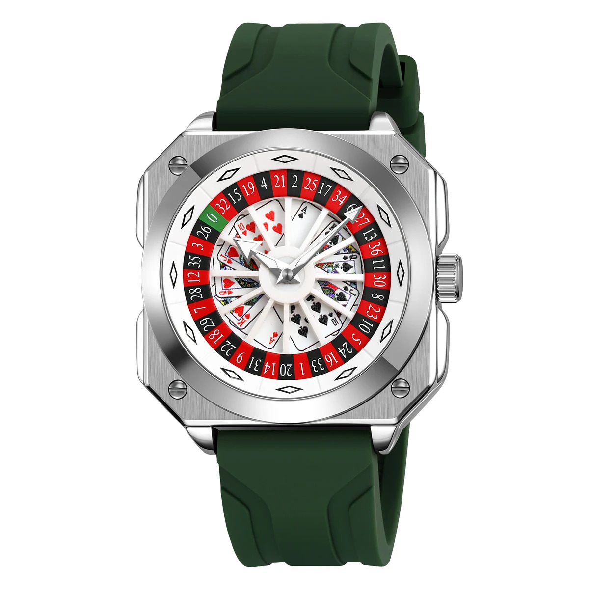 silver army green