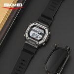 Skmei 2522 Multifunctional Digital Sports Watch with Dual Time, Countdown Timer and Alarm (50M Waterproof)