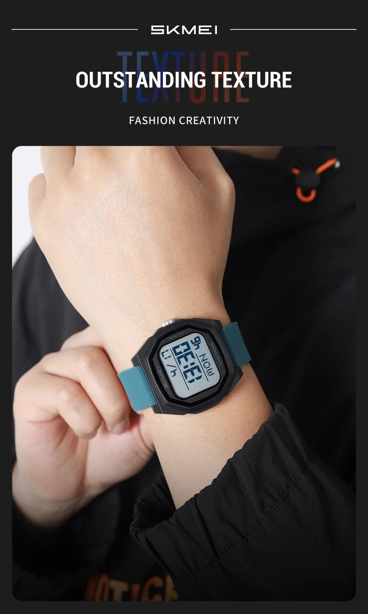 SKMEI Military Alarm Clock Sports Digital Wristwatch For Men Women Waterproof Date Electronics Watches Chrono Watch Reloj Hombre