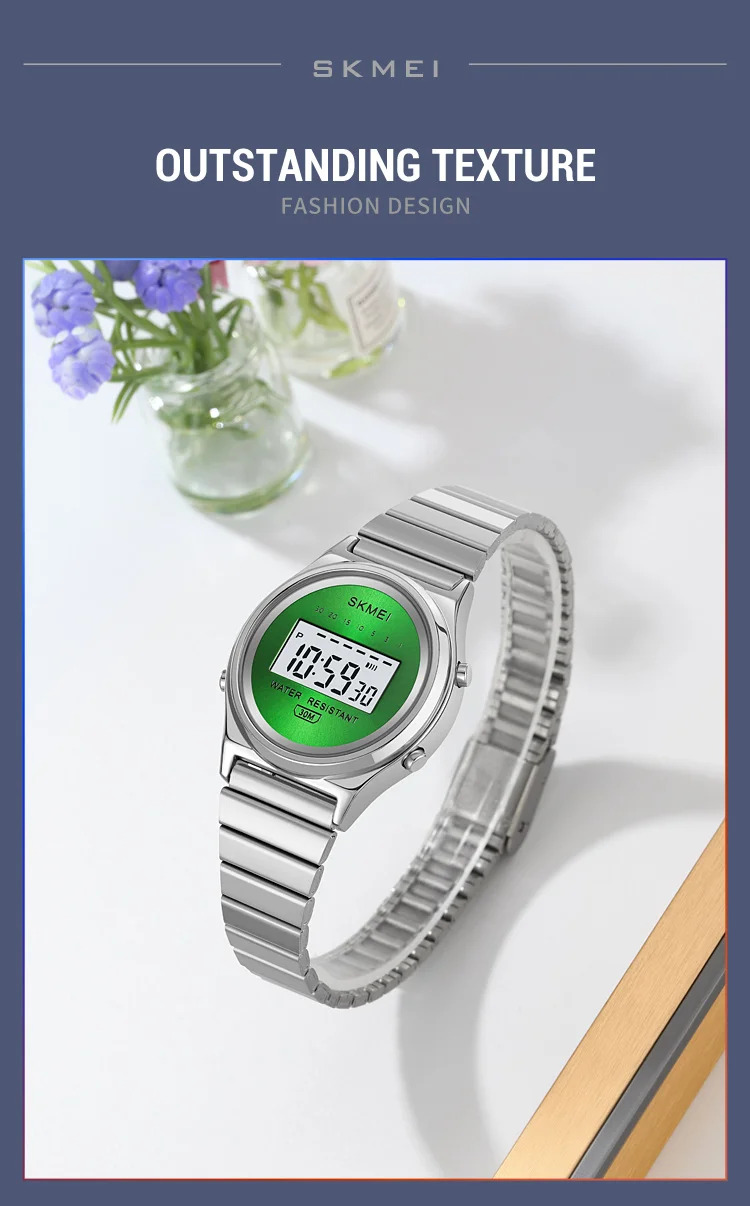 SKMEI Small Dial Digital Wristwatches For Women Top Brands Luxury Watches Ladies Waterproof Sports Stopwatch Electronics Watch