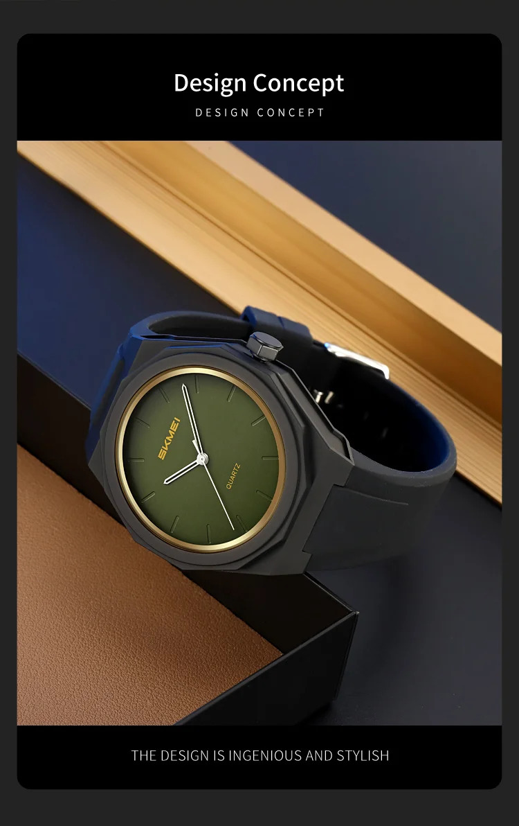 SKMEI Casual Creative Quartz Wristwatches For Men Women Students Sport 5Bar Waterproof Watches Fashion Design Outdoor Male Watch
