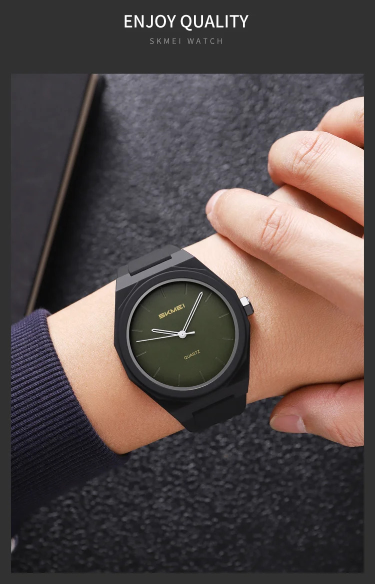 SKMEI Casual Creative Quartz Wristwatches For Men Women Students Sport 5Bar Waterproof Watches Fashion Design Outdoor Male Watch