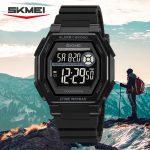 Skmei 2552 Multifunctional Digital Sports Watch with Dual Time, Alarm and Countdown Timer (50M Waterproof)