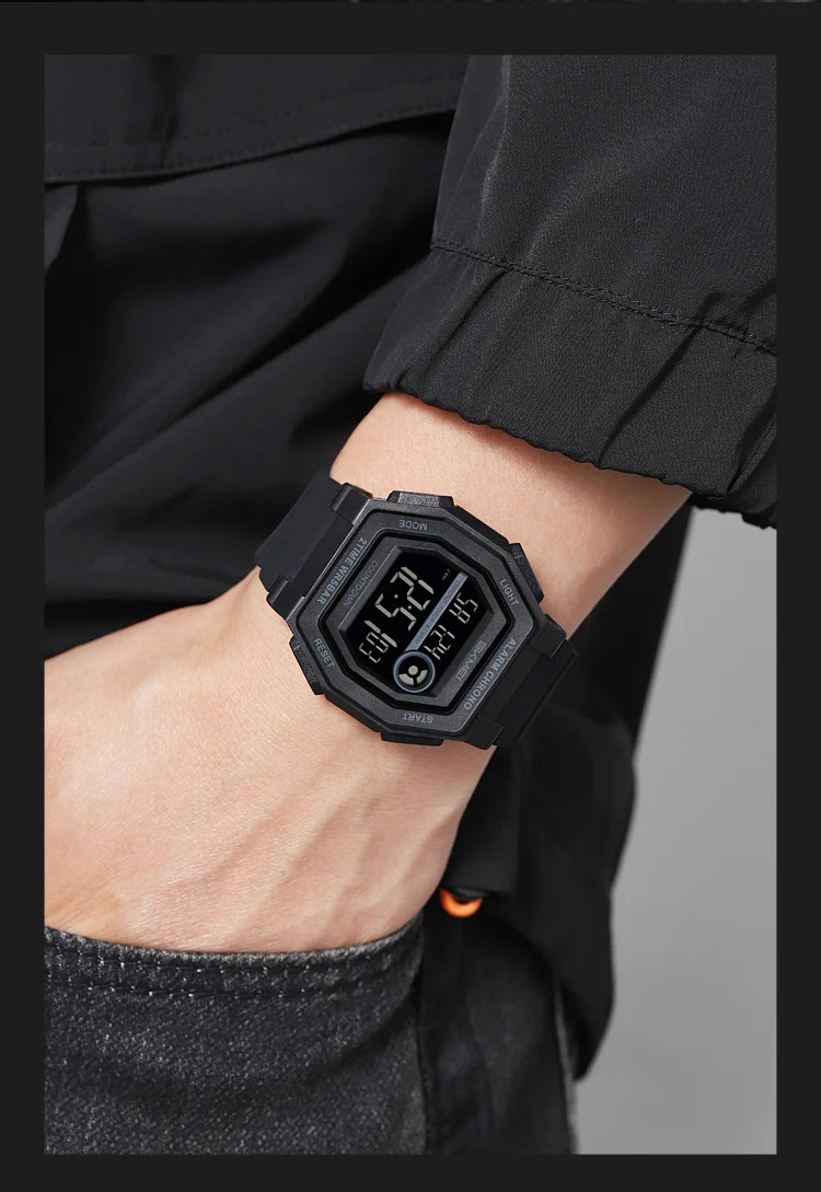 SKMEI Military Count Down Timer Alarm Digital Wristwatches For Men Women Waterproof Date Electronics Watches Chrono Sports Watch