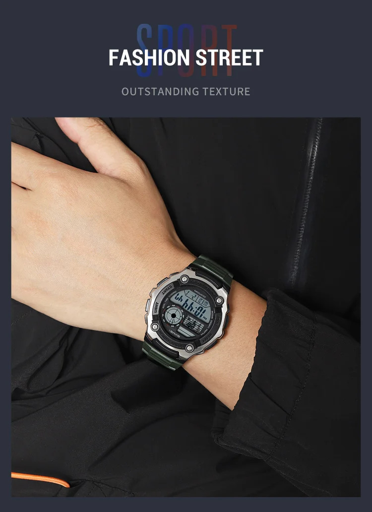 SKMEI Military Digital Electronics Wristwatches For Men Women Sports Waterproof Date Watches Alarm Chrono Count Down Timer Watch