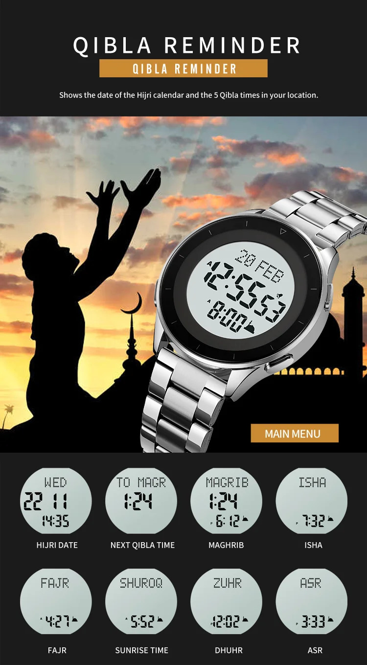 SKMEI Casual Countdown Stopwatch Digital Outdoor Sports Watch Male 3Bar Waterproof Wristwatch Alarm EL Light Watch Reloj Hombre