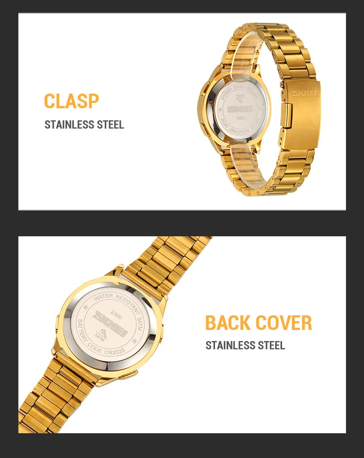 SKMEI Casual Countdown Stopwatch Digital Outdoor Sports Watch Male 3Bar Waterproof Wristwatch Alarm EL Light Watch Reloj Hombre