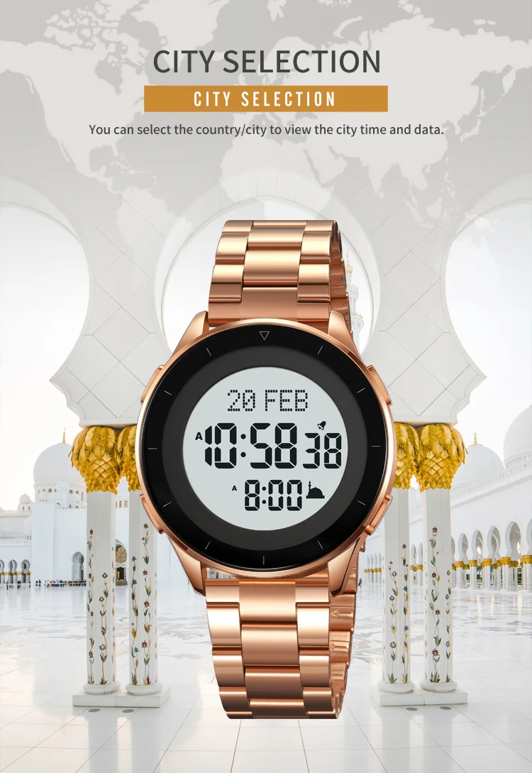 SKMEI Casual Countdown Stopwatch Digital Outdoor Sports Watch Male 3Bar Waterproof Wristwatch Alarm EL Light Watch Reloj Hombre