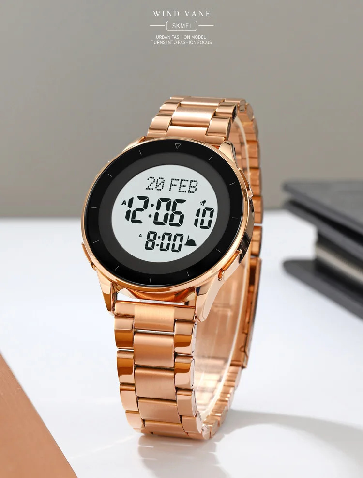 SKMEI Casual Countdown Stopwatch Digital Outdoor Sports Watch Male 3Bar Waterproof Wristwatch Alarm EL Light Watch Reloj Hombre