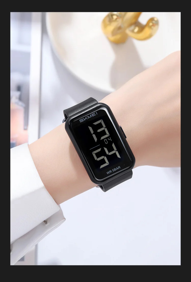 SKMEI Digital Watches For Men Women Countdown Sport Watch Fashion Waterproof Wristwatches Back Light Display Watch Reloj Hombre