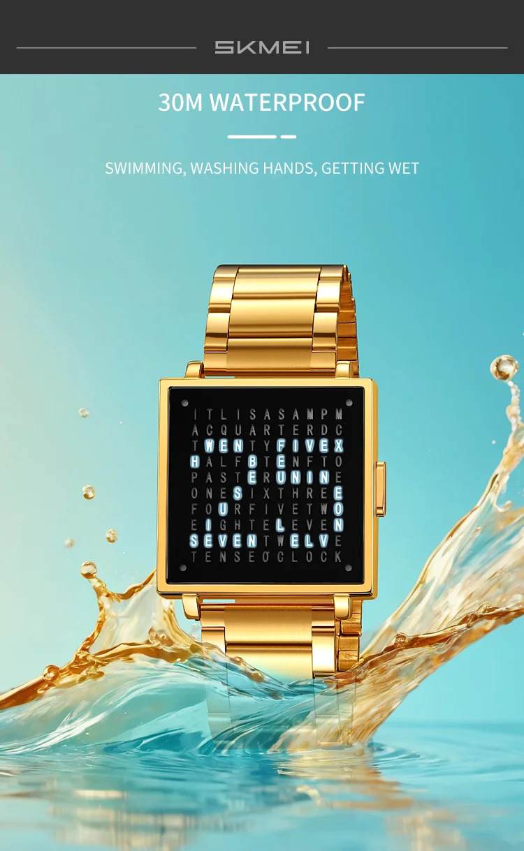 SKMEI Personalized Creativity Cool Wristwatches For Men Women Waterproof Outdoor Digital Military Electronic Watches Reloj Mujer