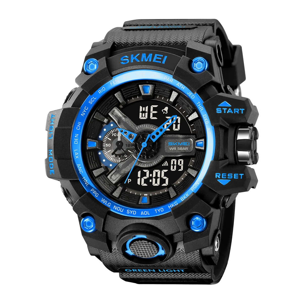 black blue