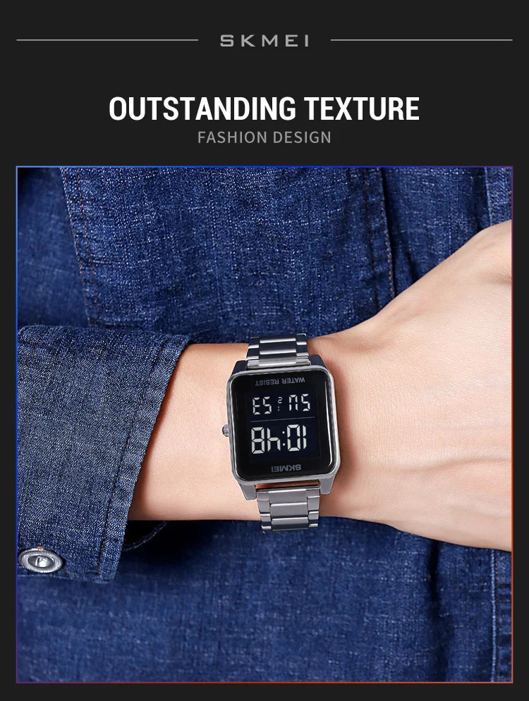 SKMEI Military Wristwatches For Men Women Waterproof Clock Watch Outdoor Digital Sports Student Electronic Watches Reloj Hombre