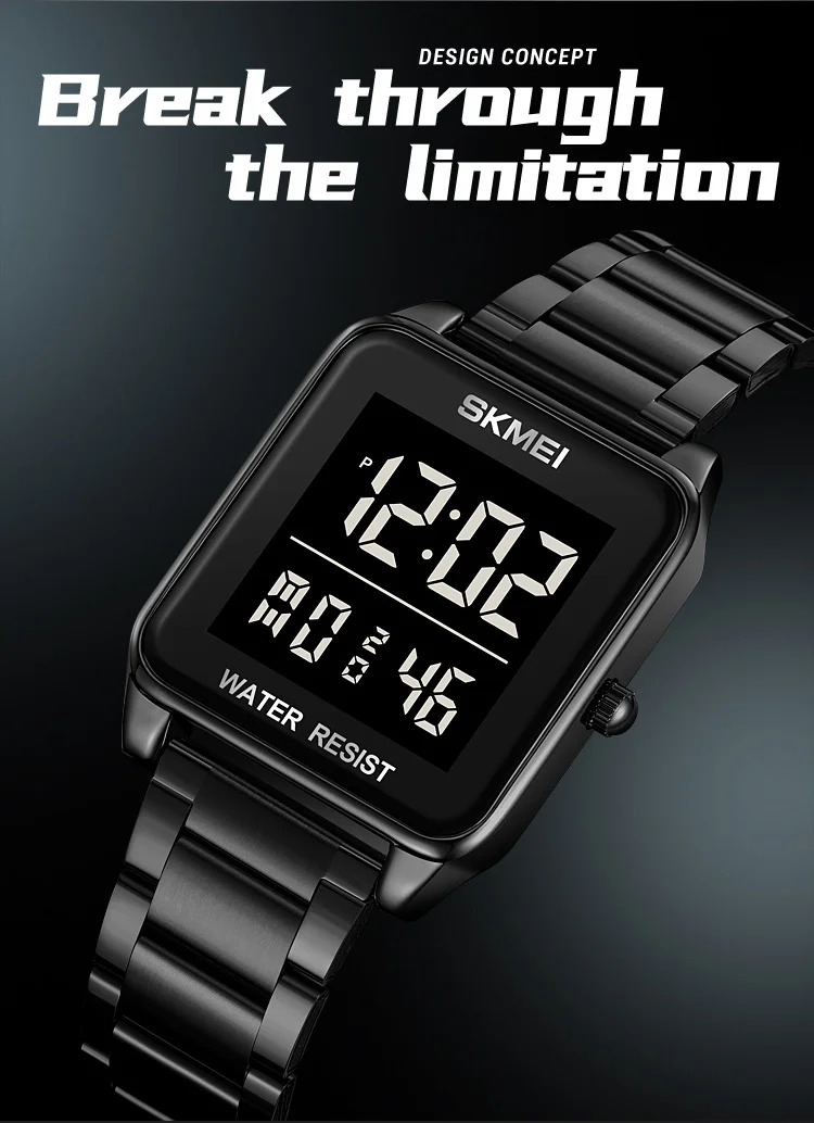 SKMEI Military Wristwatches For Men Women Waterproof Clock Watch Outdoor Digital Sports Student Electronic Watches Reloj Hombre