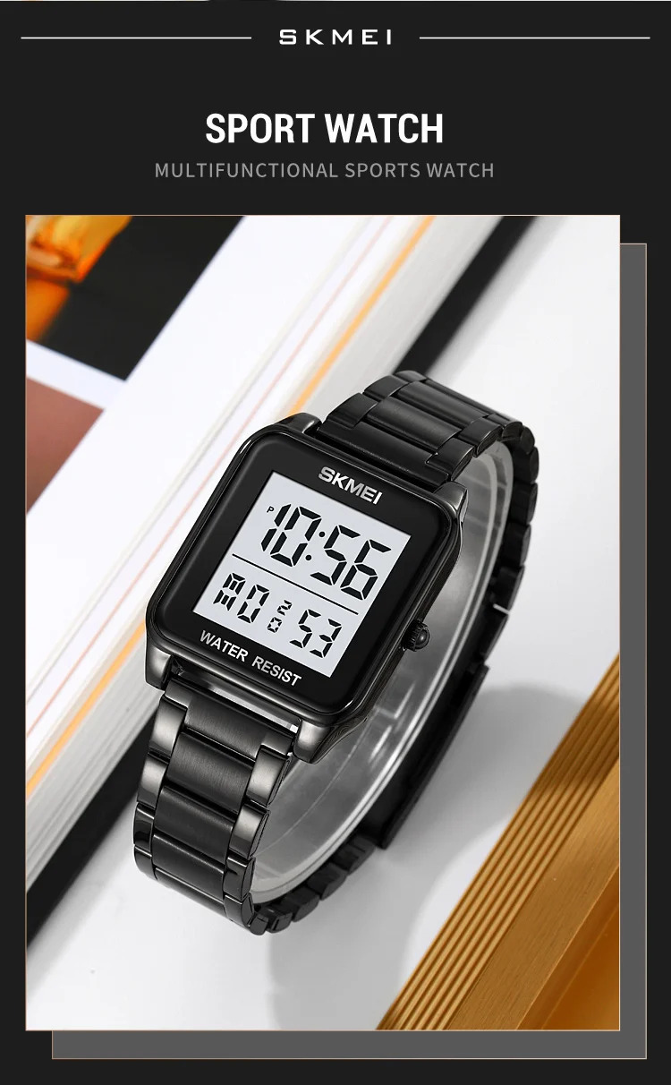 SKMEI Military Wristwatches For Men Women Waterproof Clock Watch Outdoor Digital Sports Student Electronic Watches Reloj Hombre